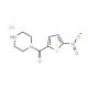 1-[(5-nitrothien-2-yl)carbonyl]piperazine hydrochloride - chemical structure image