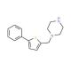 1-[(5-phenylthien-2-yl)methyl]piperazine - chemical structure image