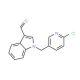 1-[(6-Chloro-3-pyridinyl)methyl]-1H-indole-3-carbaldehyde (CAS 886361-80-4) - chemical structure image