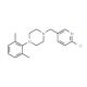 1-[(6-Chloro-3-pyridinyl)methyl]-4-(2,6-dimethylphenyl)piperazine - chemical structure image