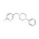 1-[(6-Chloro-3-pyridinyl)methyl]-4-phenylpiperazine - chemical structure image