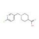 1-[(6-chloropyridin-3-yl)methyl]piperidine-4-carboxylic acid - chemical structure image
