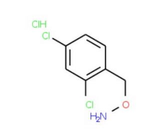 1-[(Aminooxy)methyl]-2,4-dichlorobenzenehydrochloride (CAS 51572-93-1) - chemical structure image