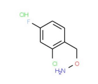 1-[(Aminooxy)methyl]-2-chloro-4-fluorobenzenehydrochloride - chemical structure image