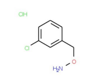 1-[(Aminooxy)methyl]-3-chlorobenzene hydrochloride (CAS 29605-78-5) - chemical structure image