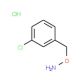 1-[(Aminooxy)methyl]-3-chlorobenzene hydrochloride (CAS 29605-78-5) - chemical structure image