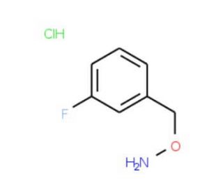 1-[(Aminooxy)methyl]-3-fluorobenzene hydrochloride (CAS 51572-90-8) - chemical structure image
