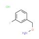 1-[(Aminooxy)methyl]-3-fluorobenzene hydrochloride (CAS 51572-90-8) - chemical structure image