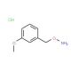 1-[(Aminooxy)methyl]-3-methoxybenzenehydrochloride (CAS 3839-39-2) - chemical structure image