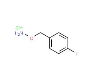 1-[(Aminooxy)methyl]-4-fluorobenzene hydrochloride (CAS 51572-89-5) - chemical structure image