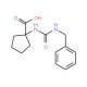 1-{[(benzylamino)carbonyl]amino}cyclopentanecarboxylic acid - chemical structure image