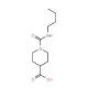 1-[(butylamino)carbonyl]piperidine-4-carboxylic acid - chemical structure image