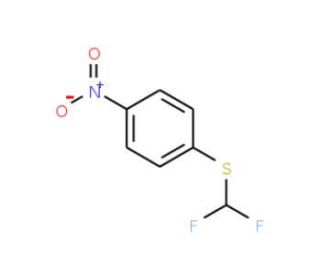 1-[(difluoromethyl)thio]-4-nitrobenzene - chemical structure image