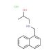1-[(Naphthalen-1-ylmethyl)-amino]-propan-2-ol hydrochloride - chemical structure image