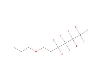 1,1,1,2,2,3,3,4,4-Nonafluoro-6-(propoxy)hexane (CAS 1193009-98-1) - chemical structure image