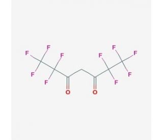 1,1,1,2,2,6,6,7,7,7-Decafluoroheptane-3,5-dione (CAS 38007-33-9) - chemical structure image