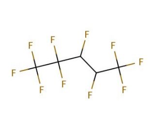 1,1,1,2,3,4,4,5,5,5-Decafluoropentane (CAS 138495-42-8) - chemical structure image