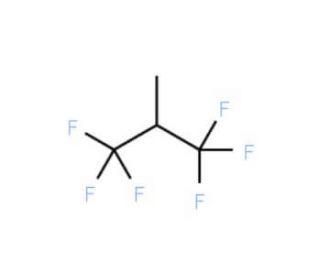 1,1,1,3,3,3-Hexafluoro-2-methylpropane (CAS 382-09-2) - chemical structure image