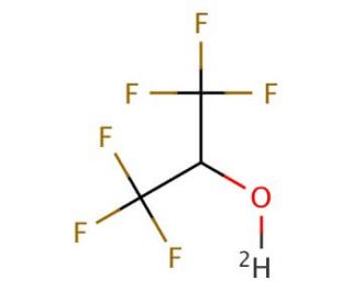1,1,1,3,3,3-Hexafluoro-2-propan(ol-d) (CAS 38701-73-4) - chemical structure image