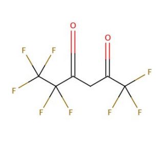 1,1,1,5,5,6,6,6-Octafluoro-2,4-hexanedione (CAS 20825-07-4) - chemical structure image