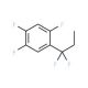 1-(1,1-Difluoropropyl)-2,4,5-trifluorobenzene - chemical structure image