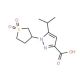 1-(1,1-Dioxo-tetrahydro-1lambda*6*-thiophen-3-yl)-5-isopropyl-1H-pyrazole-3-carboxylic acid - chemical structure image