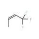 1,1,1-Trifluorobut-2-ene (CAS 406-39-3) - chemical structure image