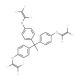 1,1,1-Tris(4-trifluorovinyloxyphenyl)ethane (CAS 134130-24-8) - chemical structure image