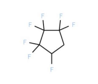 1,1,2,2,3,3,4-Heptafluorocyclopentane (CAS 15290-77-4) - chemical structure image