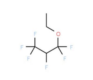 1,1,2,3,3,3-Hexafluoropropyl ethyl ether (CAS 380-34-7) - chemical structure image