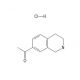 1-(1,2,3,4-tetrahydroisoquinolin-7-yl)ethanone Hydrochloride (CAS 82771-59-3 (non-salt)) - chemical structure image