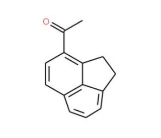 1-(1,2-dihydroacenaphthylen-3-yl)ethanone (CAS 7434-96-0) - chemical structure image
