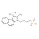 1,1,2-Trimethyl-3-(4-sulfobutyl)benz[e]indolium, inner salt (CAS 63149-24-6) - chemical structure image