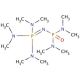 1,1,3,3,3-Pentakis(dimethylamino)-1 5,3 5-diphosphazene 1-oxide 的分子结构, CAS编号: 91241-12-2 1,1,3,3,3-Pentakis(dimethylamino)-1 5,3 5-diphosphazene 1-oxide (CAS 91241-12-2) - chemical structure image
