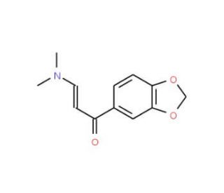 1-(1,3-Benzodioxol-5-yl)-3-(dimethylamino)-2-propen-1-one - chemical structure image