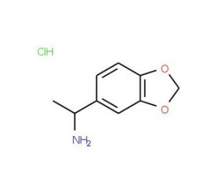 1-(1,3-benzodioxol-5-yl)ethanamine hydrochloride - chemical structure image