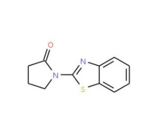1-(1,3-benzothiazol-2-yl)pyrrolidin-2-one - chemical structure image