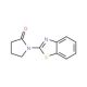 1-(1,3-benzothiazol-2-yl)pyrrolidin-2-one - chemical structure image