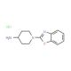 1-(1,3-Benzoxazol-2-yl)piperidin-4-aminehydrochloride - chemical structure image