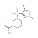 1-(1,3-Dimethyl-1H-pyrazole-4-sulfonyl)-piperidine-3-carboxylic acid - chemical structure image