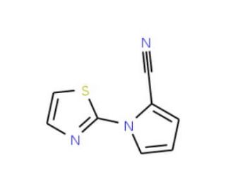 1-(1,3-Thiazol-2-yl)-1H-pyrrole-2-carbonitrile - chemical structure image