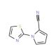 1-(1,3-Thiazol-2-yl)-1H-pyrrole-2-carbonitrile - chemical structure image