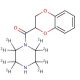 1-(1,4-Benzodioxan-2-ylcarbonyl)piperazine-d8 - chemical structure image