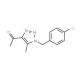 1-[1-(4-Chlorobenzyl)-5-methyl-1H-1,2,3-triazol-4-yl]-1-ethanone - chemical structure image