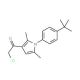 1-[1-(4-tert-butylphenyl)-2,5-dimethyl-1H-pyrrol-3-yl]-2-chloroethan-1-one - chemical structure image