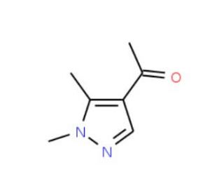 1-(1,5-dimethyl-1H-pyrazol-4-yl)ethanone (CAS 21686-05-5) - chemical structure image