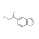 1-(1-Benzofuran-5-yl)-2-bromoethan-1-one (CAS 844891-02-7) - chemical structure image