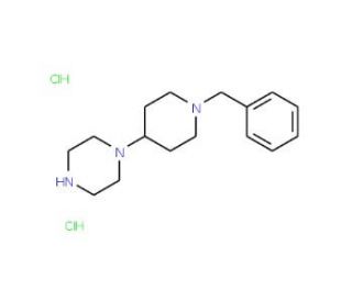 1-(1-Benzyl-piperidin-4-yl)-piperazinedihydrochloride - chemical structure image