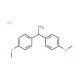1,1-bis(4-methoxyphenyl)methanamine hydrochloride (CAS 7441-28-3) - chemical structure image