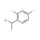 1-(1-bromoethyl)-2,4-difluorobenzene - chemical structure image